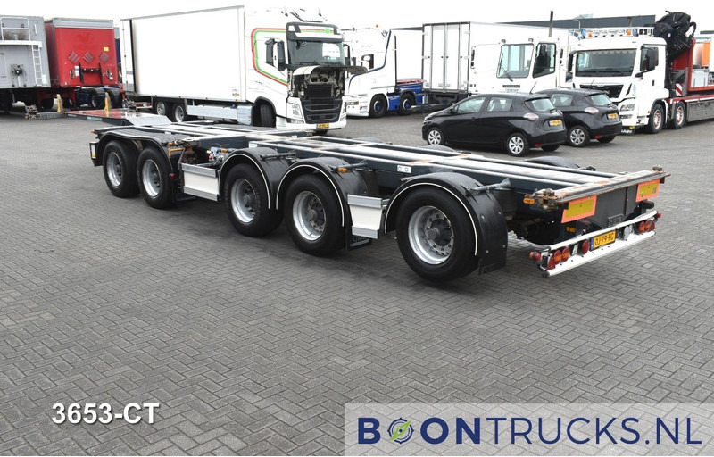 D-Tec CT-60-05D COMBITRAILER | 2x20-30-40-45ft HC * 3x STEERING * 3x LIFT AXLE * NL TRAILER - Poluprikolica za prevoz kontejnera/ Poluprikolica sa promenjivim sandukom: slika 3 D-Tec CT-60-05D COMBITRAILER | 2x20-30-40-45ft HC * 3x STEERING * 3x LIFT AXLE * NL TRAILER - Poluprikolica za prevoz kontejnera/ Poluprikolica sa promenjivim sandukom: slika 3