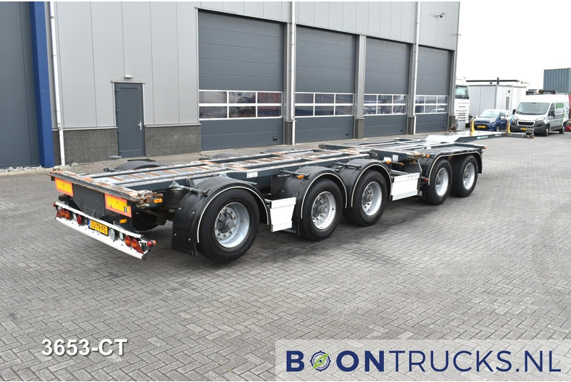 D-Tec CT-60-05D COMBITRAILER | 2x20-30-40-45ft HC * 3x STEERING * 3x LIFT AXLE * NL TRAILER - Poluprikolica za prevoz kontejnera/ Poluprikolica sa promenjivim sandukom: slika 1 D-Tec CT-60-05D COMBITRAILER | 2x20-30-40-45ft HC * 3x STEERING * 3x LIFT AXLE * NL TRAILER - Poluprikolica za prevoz kontejnera/ Poluprikolica sa promenjivim sandukom: slika 1
