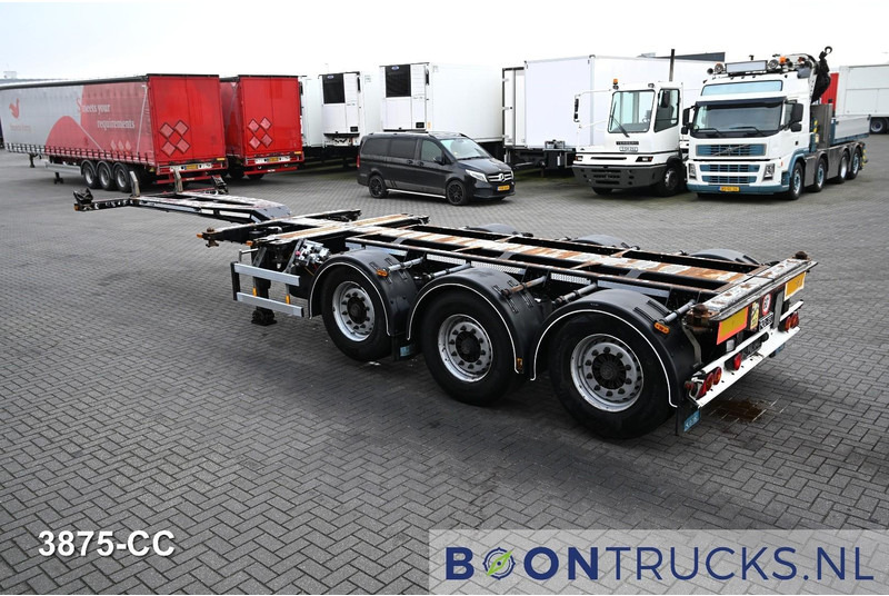 D-Tec FLEXITRAILER LS | 2x20-30-40-45ft HC * 2x LIFT AXLE * BPW / DISC * MOT 01-2027 - Poluprikolica za prevoz kontejnera/ Poluprikolica sa promenjivim sandukom: slika 3 D-Tec FLEXITRAILER LS | 2x20-30-40-45ft HC * 2x LIFT AXLE * BPW / DISC * MOT 01-2027 - Poluprikolica za prevoz kontejnera/ Poluprikolica sa promenjivim sandukom: slika 3