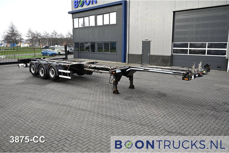 D-Tec FLEXITRAILER LS | 2x20-30-40-45ft HC * 2x LIFT AXLE * BPW / DISC * MOT 01-2027 - Poluprikolica za prevoz kontejnera/ Poluprikolica sa promenjivim sandukom: slika 5 D-Tec FLEXITRAILER LS | 2x20-30-40-45ft HC * 2x LIFT AXLE * BPW / DISC * MOT 01-2027 - Poluprikolica za prevoz kontejnera/ Poluprikolica sa promenjivim sandukom: slika 5
