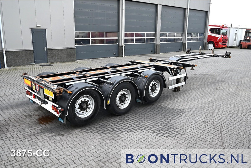 D-Tec FLEXITRAILER LS | 2x20-30-40-45ft HC * 2x LIFT AXLE * BPW / DISC * MOT 01-2027 - Poluprikolica za prevoz kontejnera/ Poluprikolica sa promenjivim sandukom: slika 1 D-Tec FLEXITRAILER LS | 2x20-30-40-45ft HC * 2x LIFT AXLE * BPW / DISC * MOT 01-2027 - Poluprikolica za prevoz kontejnera/ Poluprikolica sa promenjivim sandukom: slika 1