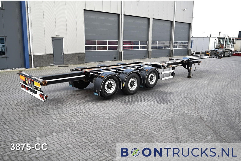 D-Tec FLEXITRAILER LS | 2x20-30-40-45ft HC * 2x LIFT AXLE * BPW / DISC * MOT 01-2027 - Poluprikolica za prevoz kontejnera/ Poluprikolica sa promenjivim sandukom: slika 2 D-Tec FLEXITRAILER LS | 2x20-30-40-45ft HC * 2x LIFT AXLE * BPW / DISC * MOT 01-2027 - Poluprikolica za prevoz kontejnera/ Poluprikolica sa promenjivim sandukom: slika 2