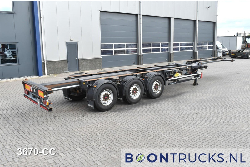 Kögel PORT 40 SIMPLEX 20 | 2x20-30-40ft HC * LIFT AXLE * SAF / DISC * EXTENDABLE REAR * MOT 02-2026 - Poluprikolica za prevoz kontejnera/ Poluprikolica sa promenjivim sandukom: slika 2 Kögel PORT 40 SIMPLEX 20 | 2x20-30-40ft HC * LIFT AXLE * SAF / DISC * EXTENDABLE REAR * MOT 02-2026 - Poluprikolica za prevoz kontejnera/ Poluprikolica sa promenjivim sandukom: slika 2