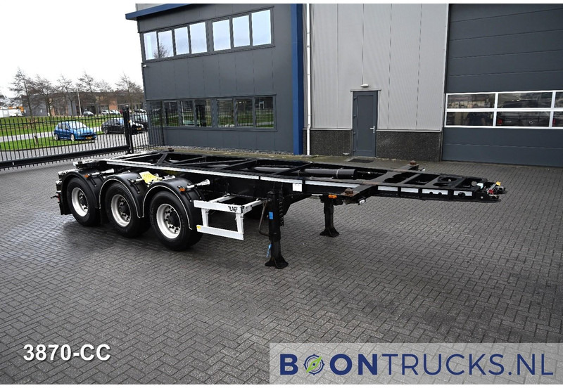 LAG O-3-CC TANK CHASSIS | 20t * 3250 Kg * ADR AT-FL-OX * BPW / DISC - Poluprikolica za prevoz kontejnera/ Poluprikolica sa promenjivim sandukom: slika 4 LAG O-3-CC TANK CHASSIS | 20t * 3250 Kg * ADR AT-FL-OX * BPW / DISC - Poluprikolica za prevoz kontejnera/ Poluprikolica sa promenjivim sandukom: slika 4