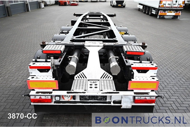 LAG O-3-CC TANK CHASSIS | 20t * 3250 Kg * ADR AT-FL-OX * BPW / DISC - Poluprikolica za prevoz kontejnera/ Poluprikolica sa promenjivim sandukom: slika 2 LAG O-3-CC TANK CHASSIS | 20t * 3250 Kg * ADR AT-FL-OX * BPW / DISC - Poluprikolica za prevoz kontejnera/ Poluprikolica sa promenjivim sandukom: slika 2