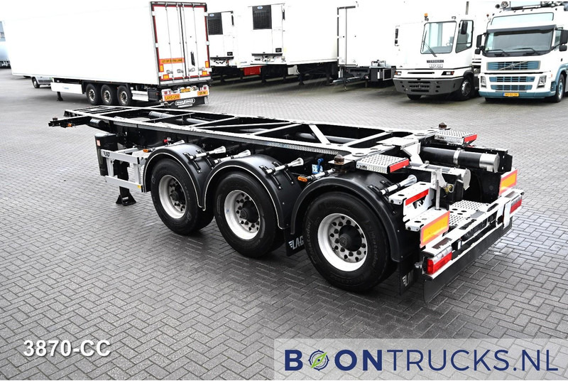 LAG O-3-CC TANK CHASSIS | 20t * 3250 Kg * ADR AT-FL-OX * BPW / DISC - Poluprikolica za prevoz kontejnera/ Poluprikolica sa promenjivim sandukom: slika 3 LAG O-3-CC TANK CHASSIS | 20t * 3250 Kg * ADR AT-FL-OX * BPW / DISC - Poluprikolica za prevoz kontejnera/ Poluprikolica sa promenjivim sandukom: slika 3