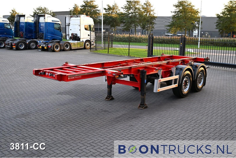 Pacton ET4 | 20ft * SAF DISC * NL TRAILER * APK 06-26 - Poluprikolica za prevoz kontejnera/ Poluprikolica sa promenjivim sandukom: slika 4 Pacton ET4 | 20ft * SAF DISC * NL TRAILER * APK 06-26 - Poluprikolica za prevoz kontejnera/ Poluprikolica sa promenjivim sandukom: slika 4