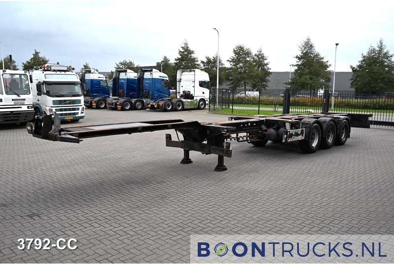 Pacton T3-010 2x20-30-40-45ft HC * 2x EXTENDABLE * 1x LIFT AXLE * NL TRAILER - Poluprikolica za prevoz kontejnera/ Poluprikolica sa promenjivim sandukom: slika 5 Pacton T3-010 2x20-30-40-45ft HC * 2x EXTENDABLE * 1x LIFT AXLE * NL TRAILER - Poluprikolica za prevoz kontejnera/ Poluprikolica sa promenjivim sandukom: slika 5
