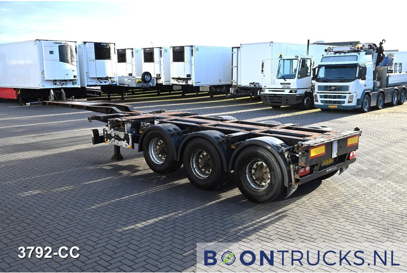 Pacton T3-010 2x20-30-40-45ft HC * 2x EXTENDABLE * 1x LIFT AXLE * NL TRAILER - Poluprikolica za prevoz kontejnera/ Poluprikolica sa promenjivim sandukom: slika 3 Pacton T3-010 2x20-30-40-45ft HC * 2x EXTENDABLE * 1x LIFT AXLE * NL TRAILER - Poluprikolica za prevoz kontejnera/ Poluprikolica sa promenjivim sandukom: slika 3