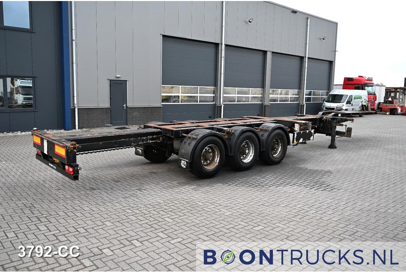 Pacton T3-010 2x20-30-40-45ft HC * 2x EXTENDABLE * 1x LIFT AXLE * NL TRAILER - Poluprikolica za prevoz kontejnera/ Poluprikolica sa promenjivim sandukom: slika 2 Pacton T3-010 2x20-30-40-45ft HC * 2x EXTENDABLE * 1x LIFT AXLE * NL TRAILER - Poluprikolica za prevoz kontejnera/ Poluprikolica sa promenjivim sandukom: slika 2