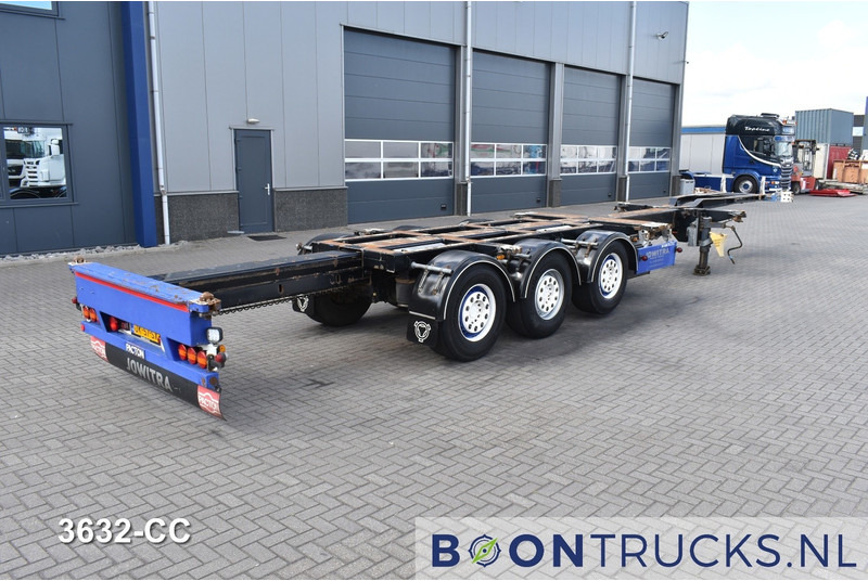 Pacton T3-010 | 2x20-30-40-45ft HC * LIFT AXLE * SAF/DISC * NL TRAILER * APK 10-2025 - Poluprikolica za prevoz kontejnera/ Poluprikolica sa promenjivim sandukom: slika 2 Pacton T3-010 | 2x20-30-40-45ft HC * LIFT AXLE * SAF/DISC * NL TRAILER * APK 10-2025 - Poluprikolica za prevoz kontejnera/ Poluprikolica sa promenjivim sandukom: slika 2