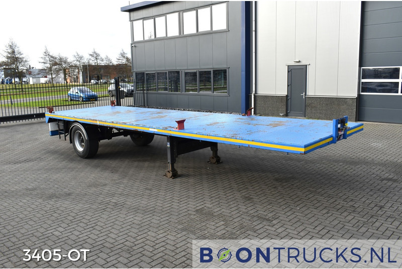 Schmitz Cargobull SKO 10 PLATTE BAK | TWISTLOCKS 20ft * L 900 cm * KENTEKEN LANGZAAM VERKEER - Plato poluprikolica: slika 4 Schmitz Cargobull SKO 10 PLATTE BAK | TWISTLOCKS 20ft * L 900 cm * KENTEKEN LANGZAAM VERKEER - Plato poluprikolica: slika 4