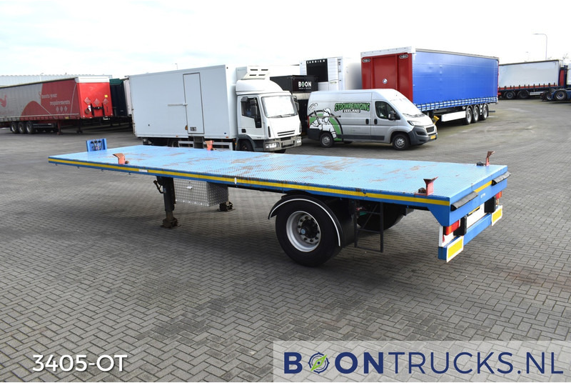 Schmitz Cargobull SKO 10 PLATTE BAK | TWISTLOCKS 20ft * L 900 cm * KENTEKEN LANGZAAM VERKEER - Plato poluprikolica: slika 3 Schmitz Cargobull SKO 10 PLATTE BAK | TWISTLOCKS 20ft * L 900 cm * KENTEKEN LANGZAAM VERKEER - Plato poluprikolica: slika 3