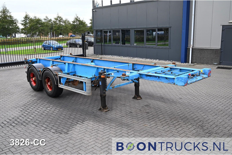 Schweriner Nutzfahrzeuge CS 20 CHASSIS | 20ft * STEEL SUSPENSION * BPW / DRUM * 9x AVAILABLE - Poluprikolica za prevoz kontejnera/ Poluprikolica sa promenjivim sandukom: slika 3 Schweriner Nutzfahrzeuge CS 20 CHASSIS | 20ft * STEEL SUSPENSION * BPW / DRUM * 9x AVAILABLE - Poluprikolica za prevoz kontejnera/ Poluprikolica sa promenjivim sandukom: slika 3