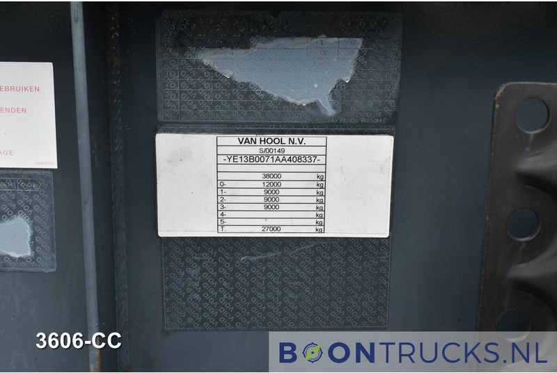 Poluprikolica za prevoz kontejnera/ Poluprikolica sa promenjivim sandukom Van Hool 3B0071 € 11500 STACK PRICE | 20-30ft * ADR: FL, AT, OX * 3840 KG * LIFT AXLE: slika 9 Poluprikolica za prevoz kontejnera/ Poluprikolica sa promenjivim sandukom Van Hool 3B0071 € 11500 STACK PRICE | 20-30ft * ADR: FL, AT, OX * 3840 KG * LIFT AXLE: slika 9
