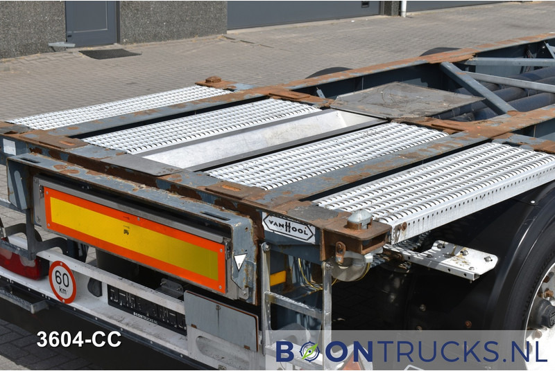 Poluprikolica za prevoz kontejnera/ Poluprikolica sa promenjivim sandukom Van Hool 3B0071 € 11500 STACK PRICE | 20-30ft * ADR: FL, AT, OX * 3840 KG * LIFT AXLE: slika 15