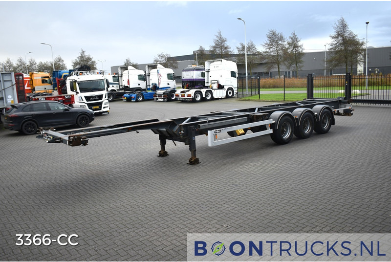 Van Hool 3B2015 FIXED CHASSIS | 2x20-40ft HC * 4600 Kg * NL TRAILER - Poluprikolica za prevoz kontejnera/ Poluprikolica sa promenjivim sandukom: slika 4 Van Hool 3B2015 FIXED CHASSIS | 2x20-40ft HC * 4600 Kg * NL TRAILER - Poluprikolica za prevoz kontejnera/ Poluprikolica sa promenjivim sandukom: slika 4