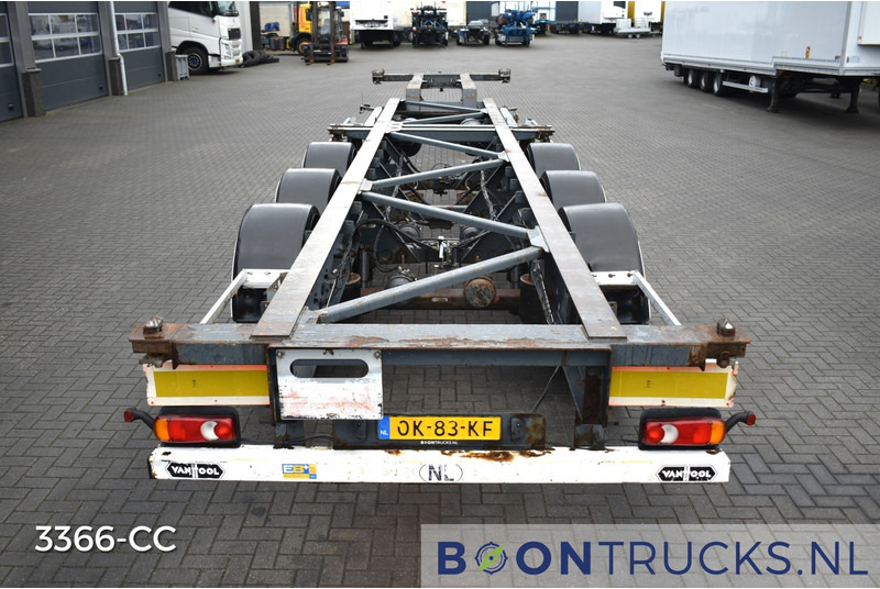Van Hool 3B2015 FIXED CHASSIS | 2x20-40ft HC * 4600 Kg * NL TRAILER - Poluprikolica za prevoz kontejnera/ Poluprikolica sa promenjivim sandukom: slika 5 Van Hool 3B2015 FIXED CHASSIS | 2x20-40ft HC * 4600 Kg * NL TRAILER - Poluprikolica za prevoz kontejnera/ Poluprikolica sa promenjivim sandukom: slika 5