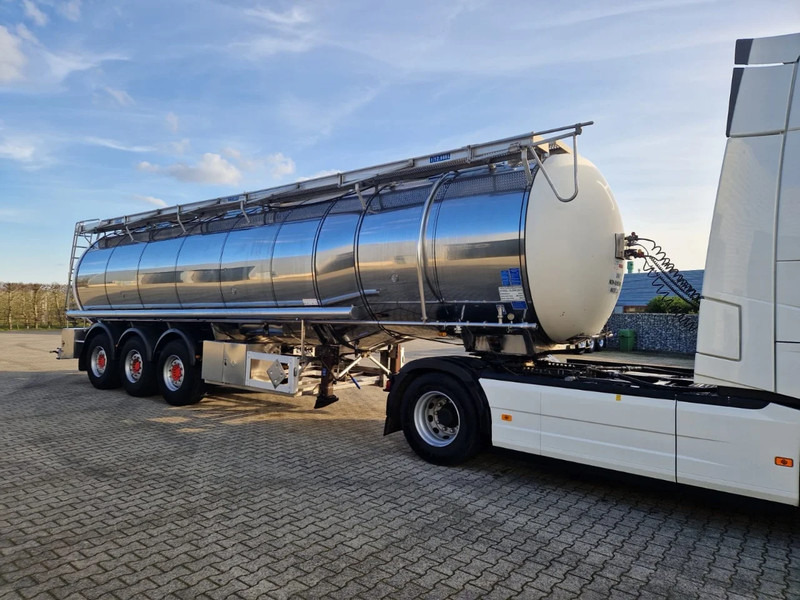 Poluprikolica cisterna Feldbinder 38000 liter 3 kamer tankoplegger met CIP Leiding: slika 6