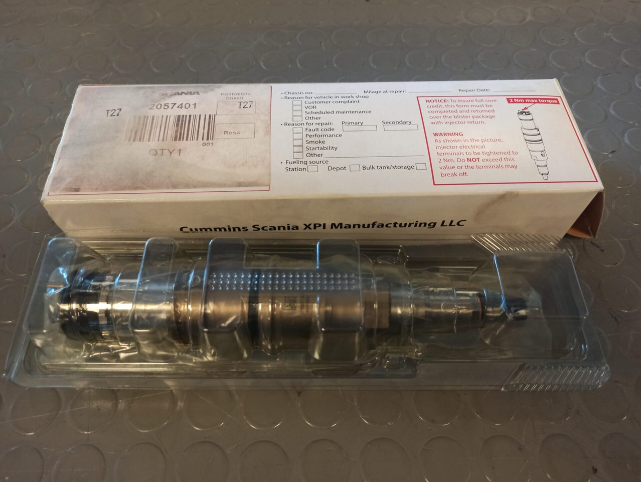 SCANIA INJECTOR - 2057401 - Ubrizgač za Kamion: slika 1 SCANIA INJECTOR - 2057401 - Ubrizgač za Kamion: slika 1