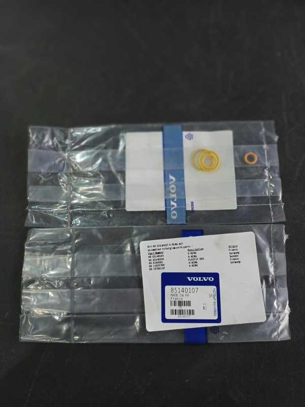 VOLVO O-RING KIT 85140107 - Klipovi/ Prstenovi/ Izolatori za Kamion: slika 1 VOLVO O-RING KIT 85140107 - Klipovi/ Prstenovi/ Izolatori za Kamion: slika 1