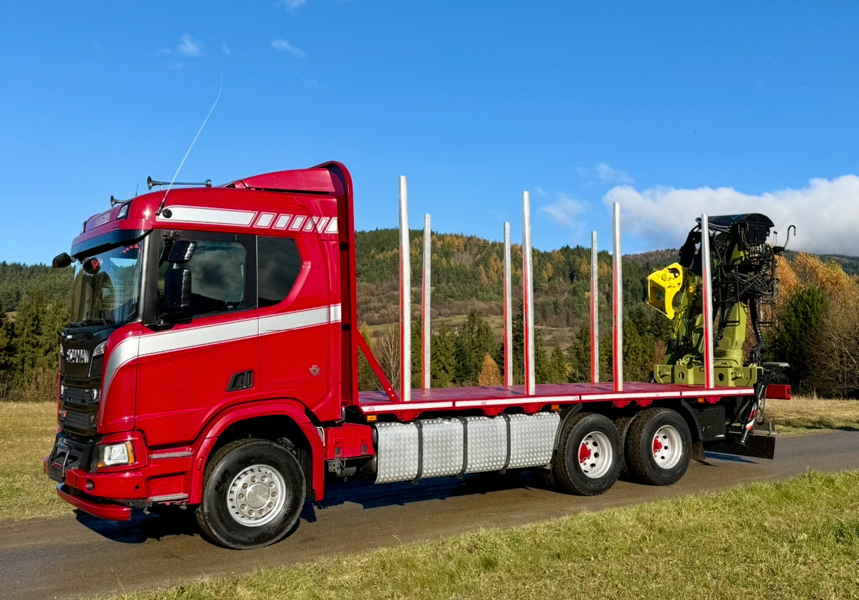 SCANIA R520 XT - Šticar, Kamion sa dizalicom: slika 2 SCANIA R520 XT - Šticar, Kamion sa dizalicom: slika 2