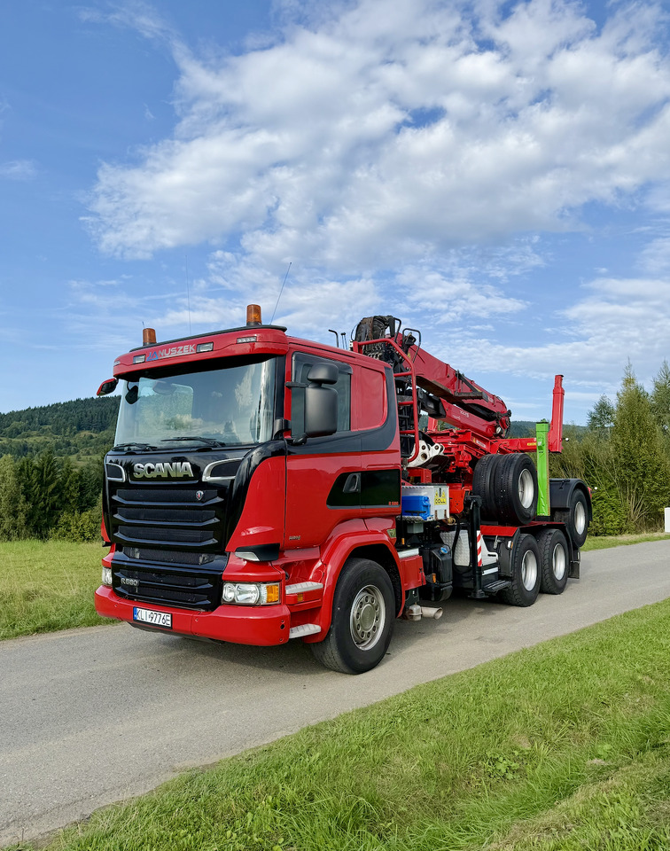 SCANIA R580 - Šticar, Kamion sa dizalicom: slika 1 SCANIA R580 - Šticar, Kamion sa dizalicom: slika 1