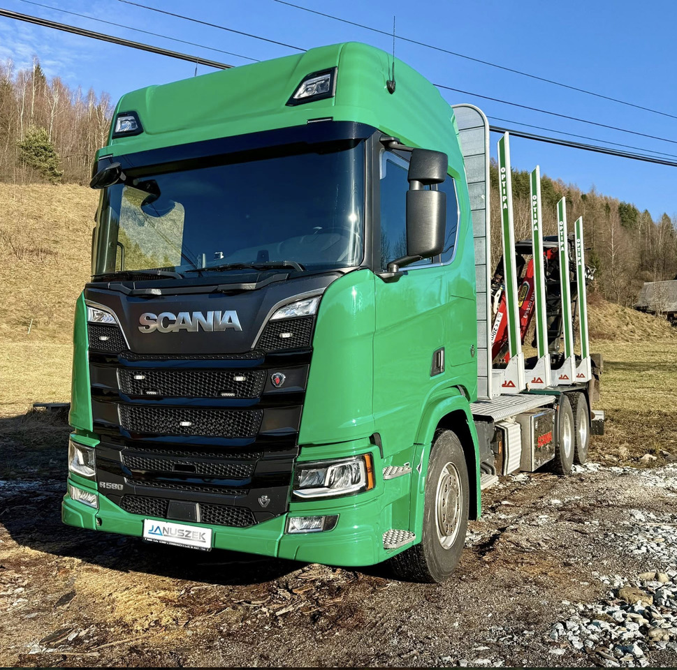 SCANIA R580 - Šticar, Kamion sa dizalicom: slika 1 SCANIA R580 - Šticar, Kamion sa dizalicom: slika 1