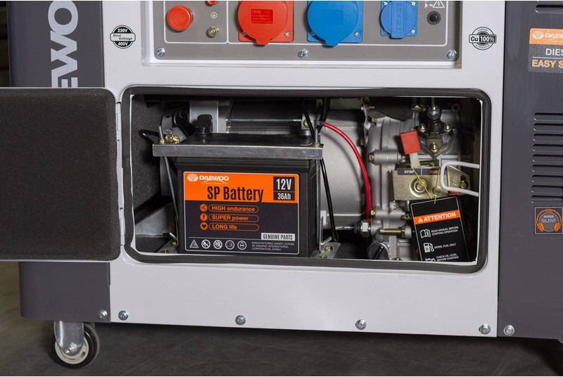 Novu Set generatora Daewoo DDAE10500DSE-3G: slika 11