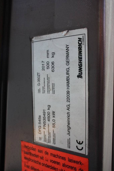 Dizel viljuškar Jungheinrich DFG 545s: slika 19