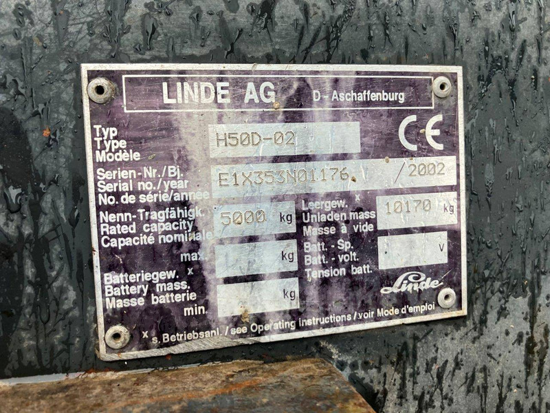 Dizel viljuškar Linde H50D-02: slika 9