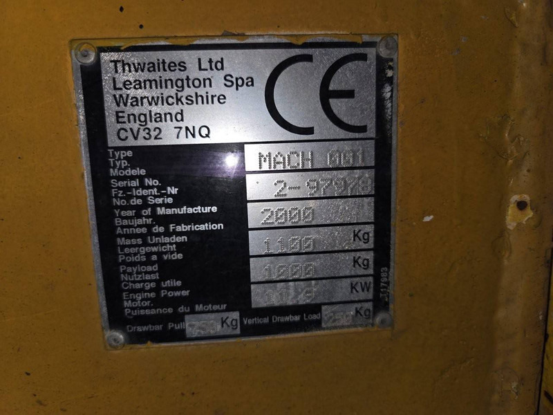 Thwaites Mach 001 - Kiper: slika 5 Thwaites Mach 001 - Kiper: slika 5