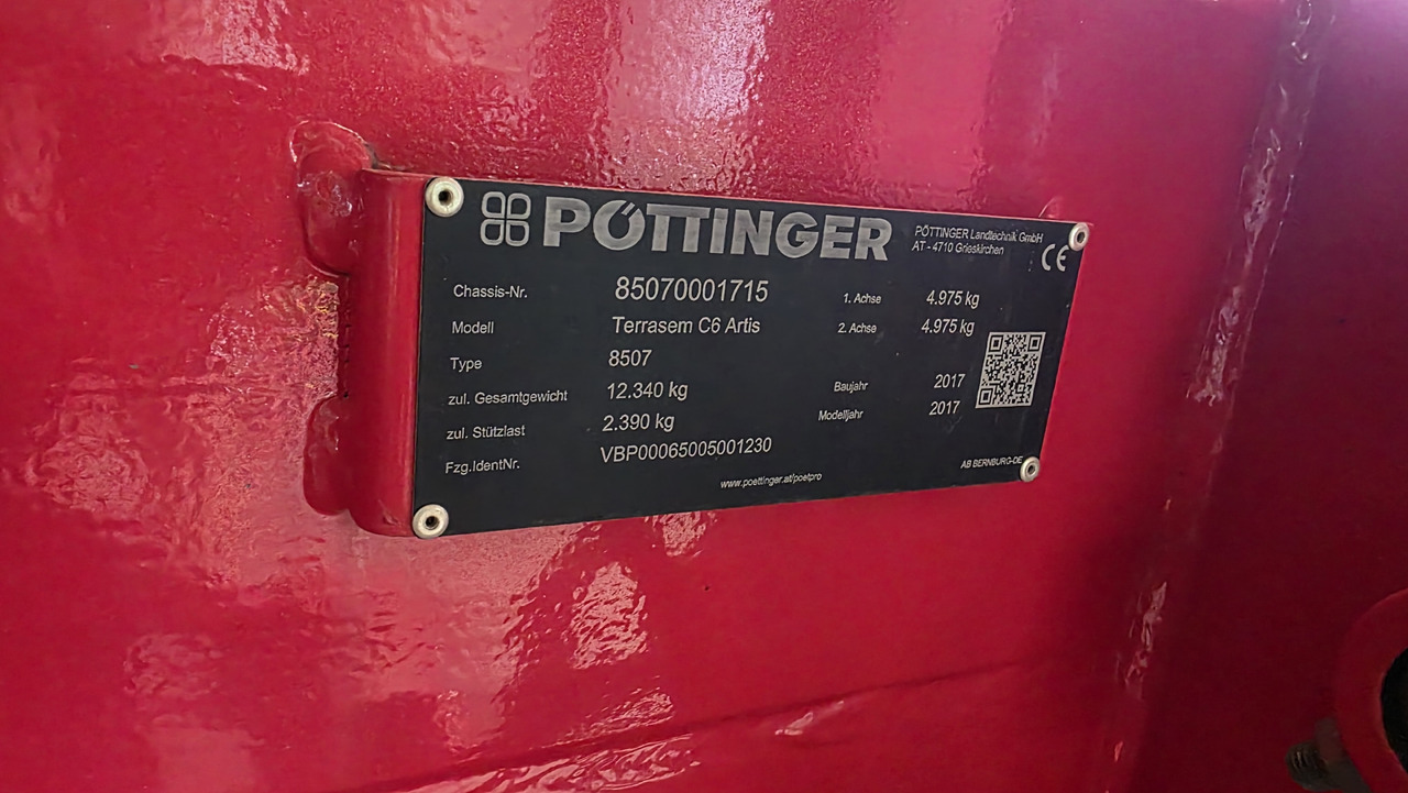 PÖTTINGER Terrasem C6 Artis - Sejalica: slika 4 PÖTTINGER Terrasem C6 Artis - Sejalica: slika 4