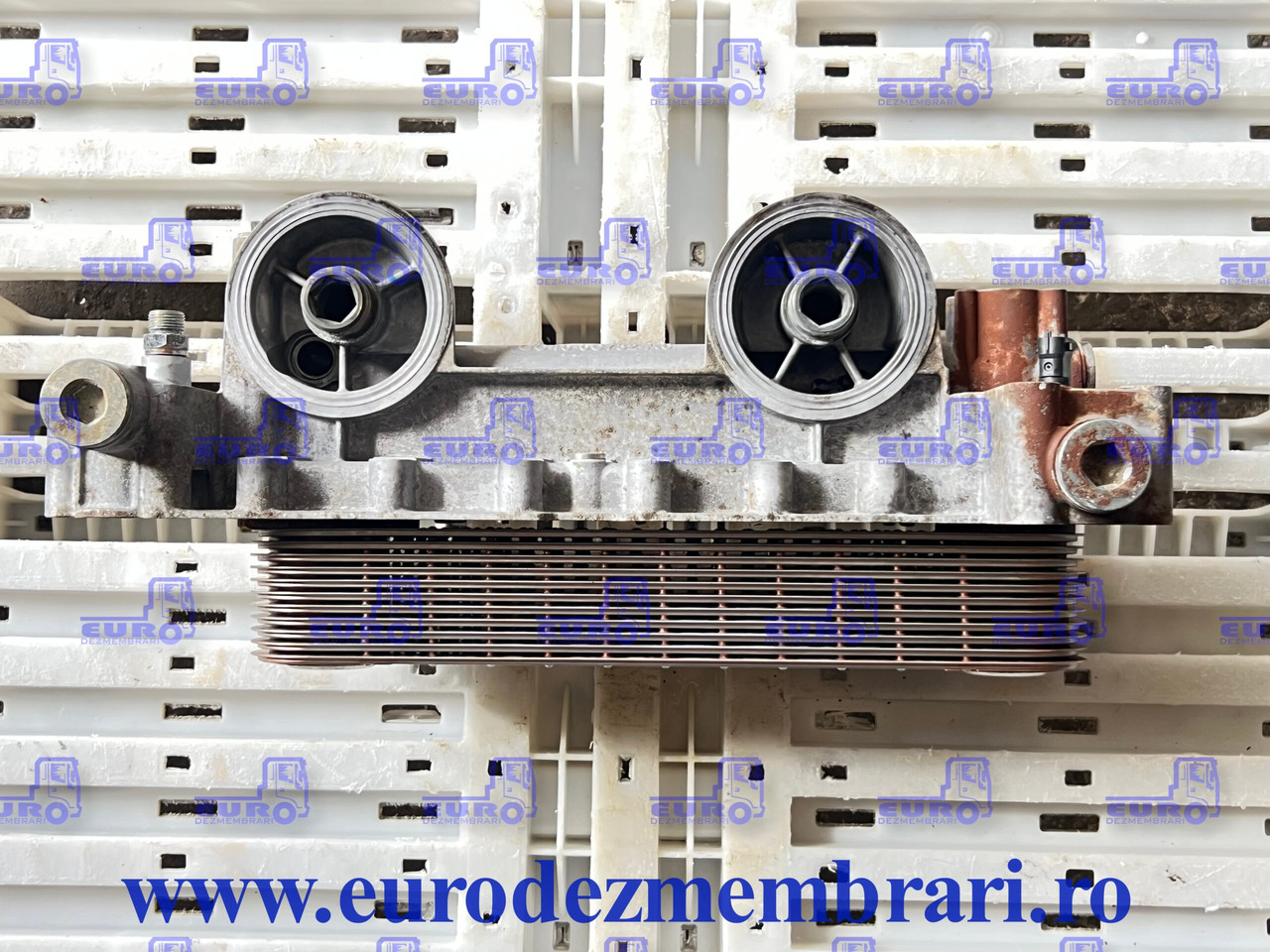 CARCASA FILTRE ULEI + TERMOFLOT FORD CARGO FHR6 GC466C732AC, GC466N781AD - Filter za ulje za Kamion: slika 2 CARCASA FILTRE ULEI + TERMOFLOT FORD CARGO FHR6 GC466C732AC, GC466N781AD - Filter za ulje za Kamion: slika 2