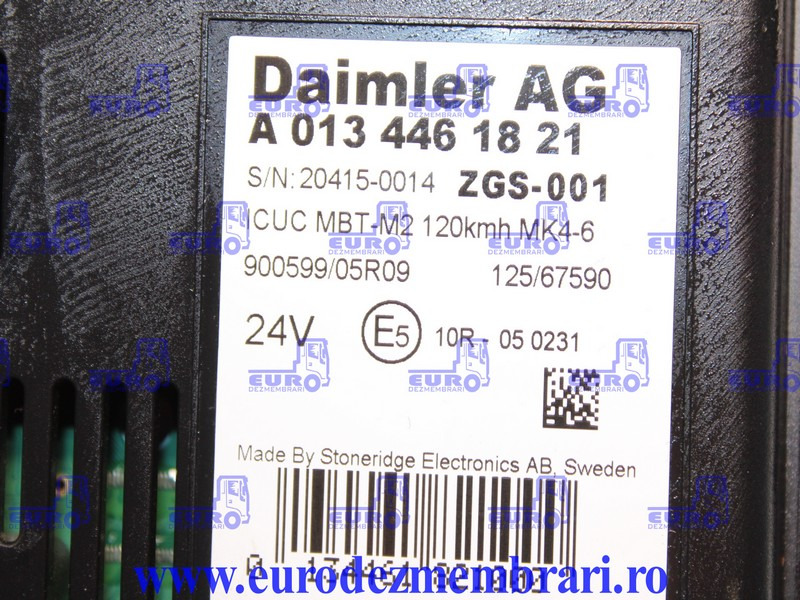 ELEMENT BORD CEAS BORD MERCEDES ACTROS MP4 A0134461821 - Komandna tabla za Kamion: slika 2 ELEMENT BORD CEAS BORD MERCEDES ACTROS MP4 A0134461821 - Komandna tabla za Kamion: slika 2