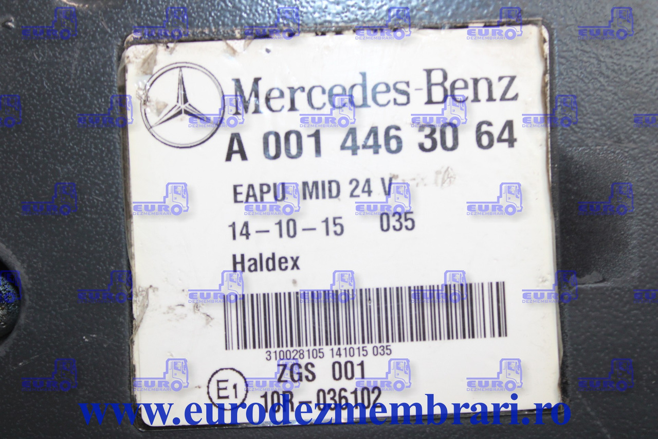 SUPAPA REFULARE MERCEDES ACTROS MP4 A0014463064 - Kočioni ventil za Kamion: slika 2 SUPAPA REFULARE MERCEDES ACTROS MP4 A0014463064 - Kočioni ventil za Kamion: slika 2