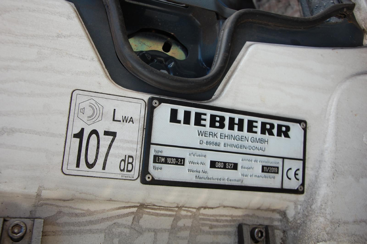 Liebherr Zubehör = LTM 1030-2.1 / diverse Teile und Komponenten - Rezervni deo za Građevinska mašina: slika 1 Liebherr Zubehör = LTM 1030-2.1 / diverse Teile und Komponenten - Rezervni deo za Građevinska mašina: slika 1