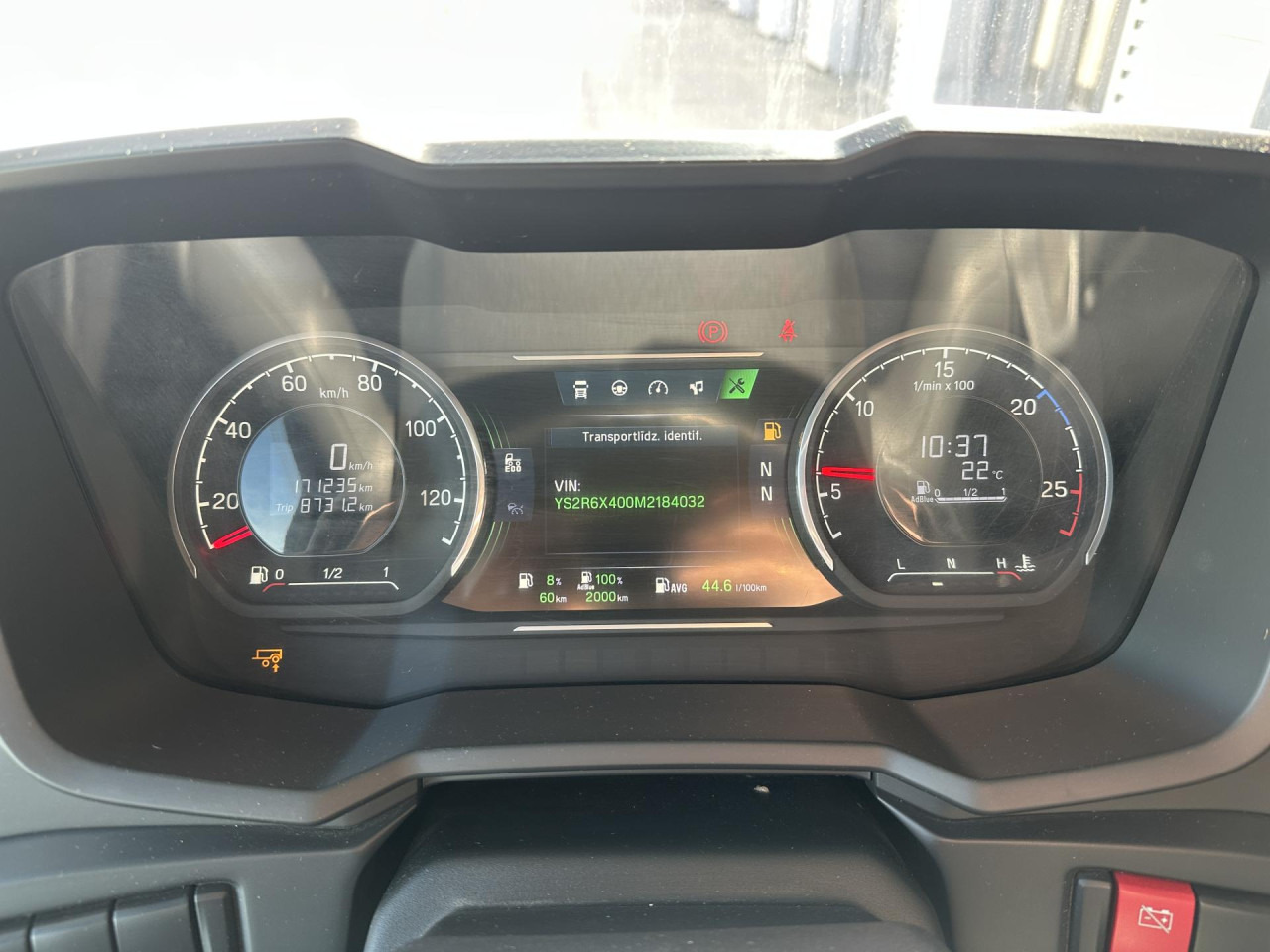 Kamion za prevoz kontejnera/ Kamion sa promenjivim sandukom SCANIA R 450 B6x4HA: slika 15