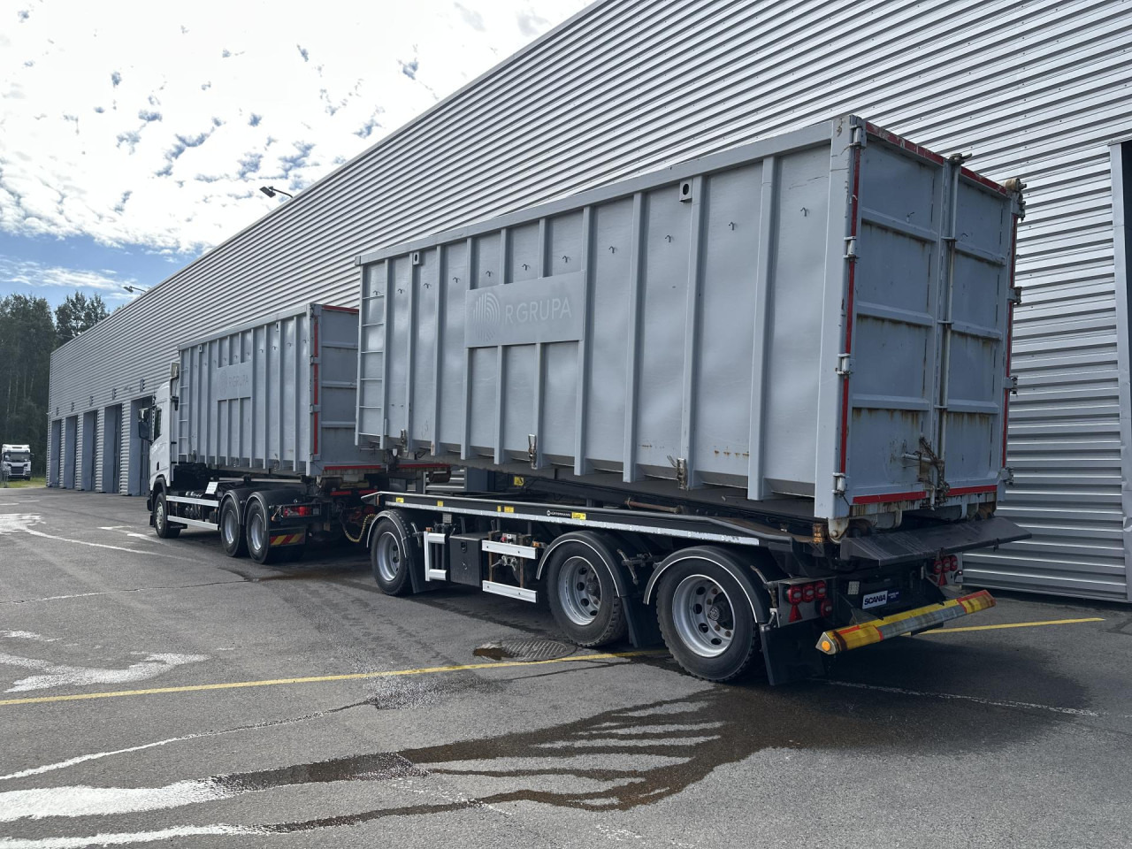 Kamion za prevoz kontejnera/ Kamion sa promenjivim sandukom SCANIA R 450 B6x4HA: slika 10