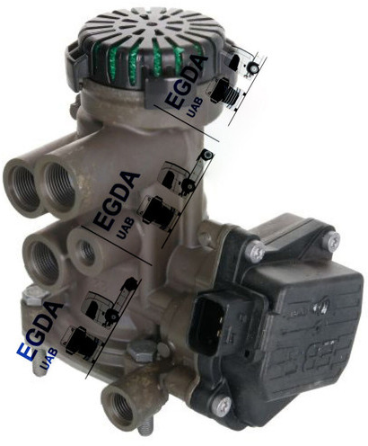KNORR-BREMSE EBS 2022 - Ventil: slika 1 KNORR-BREMSE EBS 2022 - Ventil: slika 1