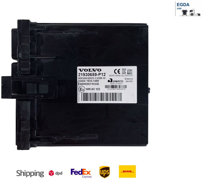 Volvo FM - Upravljačka jedinica: slika 1 Volvo FM - Upravljačka jedinica: slika 1