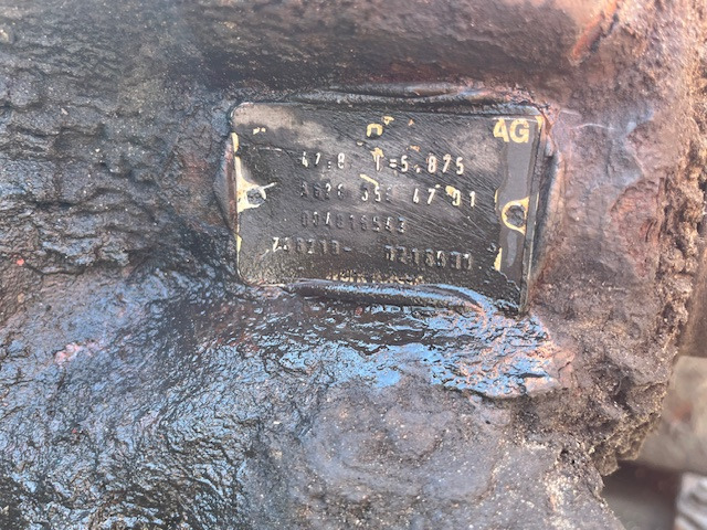 Mercedes Benz A6283504501 - Zadnja osovina za Gradski autobus: slika 5 Mercedes Benz A6283504501 - Zadnja osovina za Gradski autobus: slika 5