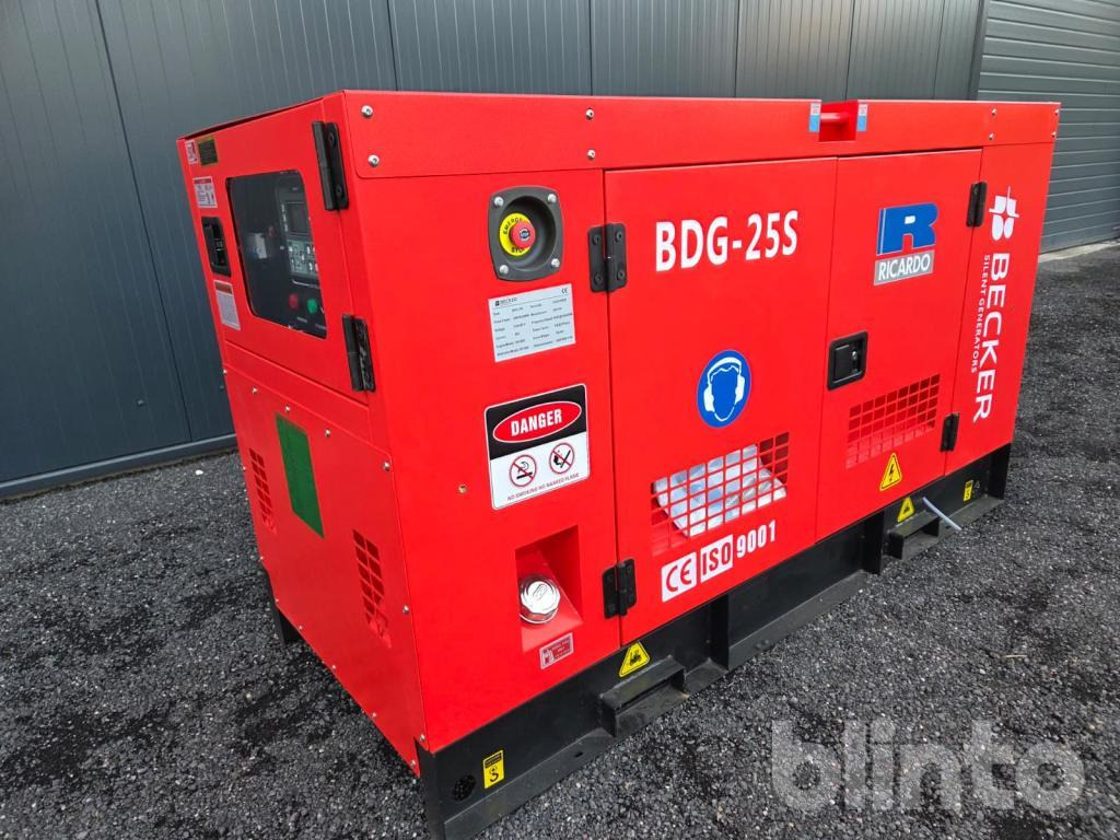 Becker BDG 25S (unbenutzt, Bj. 2025) - Set generatora: slika 3 Becker BDG 25S (unbenutzt, Bj. 2025) - Set generatora: slika 3
