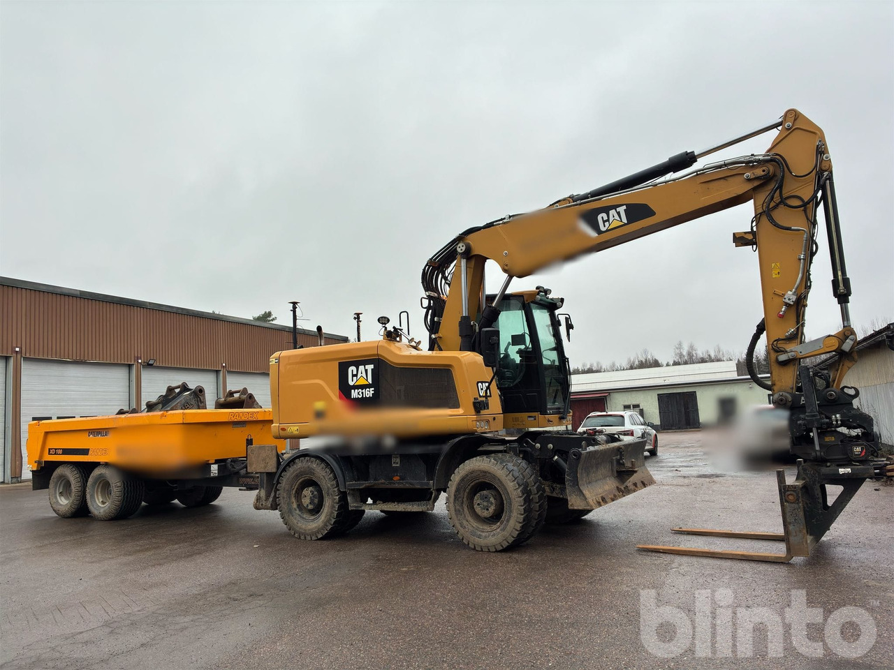 CAT M316F - Bager točkaš: slika 4 CAT M316F - Bager točkaš: slika 4