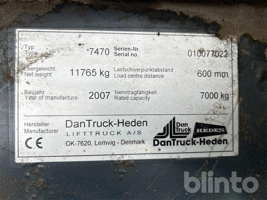 DanTruck Heden 7470 - Viljuškar: slika 5 DanTruck Heden 7470 - Viljuškar: slika 5