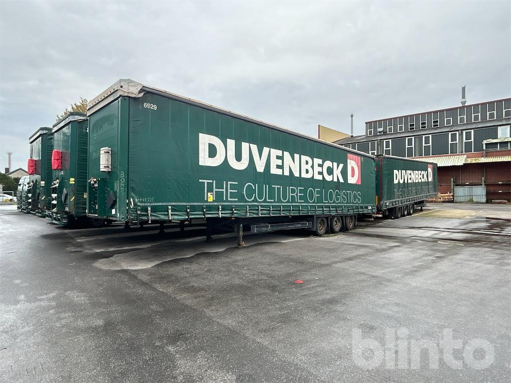 Krone SD / Schmitz Cargobull - Poluprikolica sa ceradom: slika 1 Krone SD / Schmitz Cargobull - Poluprikolica sa ceradom: slika 1