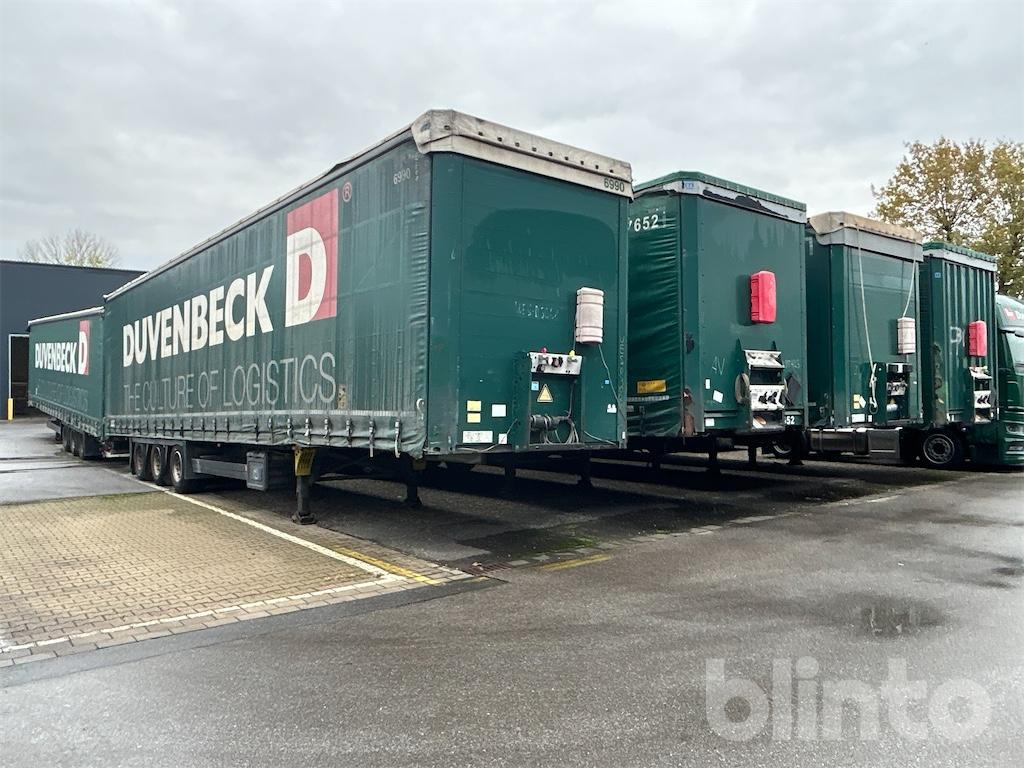 Krone SD / Schmitz Cargobull - Poluprikolica sa ceradom: slika 2 Krone SD / Schmitz Cargobull - Poluprikolica sa ceradom: slika 2