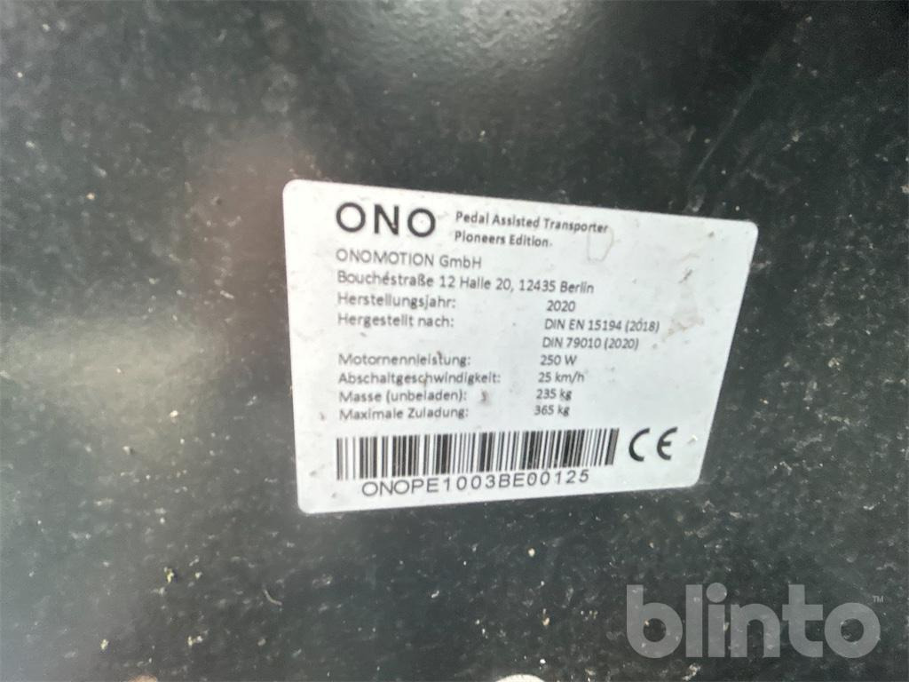 ONO Cargo-One (2020) - Motocikl: slika 5 ONO Cargo-One (2020) - Motocikl: slika 5