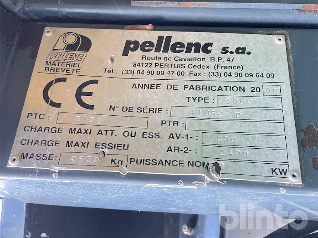 Pellenc 3050 AL (2005) - Kombajn za grožđe: slika 5 Pellenc 3050 AL (2005) - Kombajn za grožđe: slika 5
