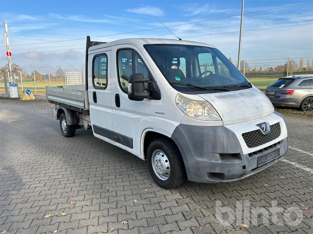 Peugeot Boxer (EZ: 2009) - Dostavno vozilo s ravnom platformom, Dostavno vozilo sa duplom kabinom: slika 2 Peugeot Boxer (EZ: 2009) - Dostavno vozilo s ravnom platformom, Dostavno vozilo sa duplom kabinom: slika 2